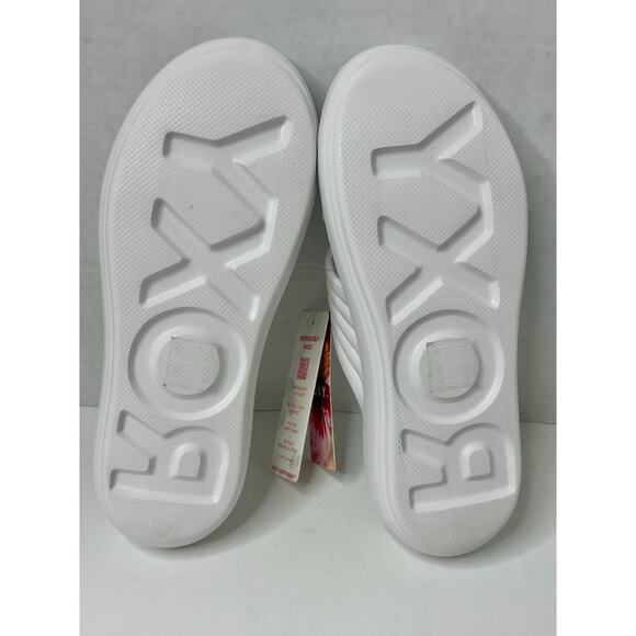 ROXY RIVIE WOMENS SANDALS SLIDES WHITE SIZE 8 NEW - Picture 6 of 7